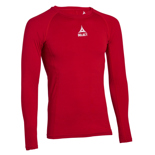 Термофутболка SELECT Baselayer shirt with long sleeves (L/S) Red